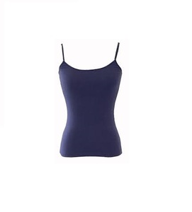 Col rond sans manches femmes débardeur couleur unie femmes vêtements débardeur toutes tailles avec Logo personnalisé Service OEM - Product Image 2