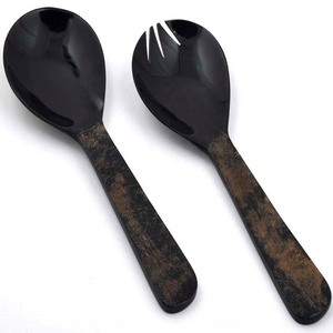 Lametierartz Juego de Cucharas de Cuerno Natural Cucharillas Cucharas de Cocina Fabricante Indio - Product Image 4