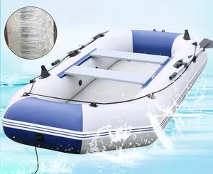 Barco de rafting inflável leve, lago, canoa, caiaque, mochilão portátil, oem personalizado