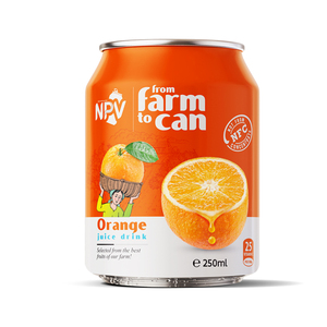 น้ำส้มคั้นสด NPV ขนาด 250 มล. คั้นสดจากฟาร์มสู่กระป๋อง - Product Image 1