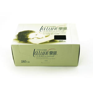 Caja de presentación personalizada para almohadillas de algodón, embalaje impreso abierto, revestimiento UV en relieve de laminación mate para limpiador Facial rubor - Product Image 6