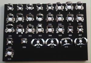 Kit de instrumentos quirúrgicos con diseño de logotipo personalizado, abrazadera de goma Dental de alta calidad, diseño directo, 2022 - Product Image 4