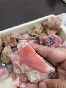 Ópalo Rosa peruano, Gema rugosa auténtica de la más alta calidad - Product Image 5