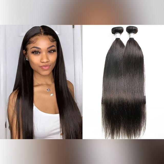Capelli lisci della Malesia