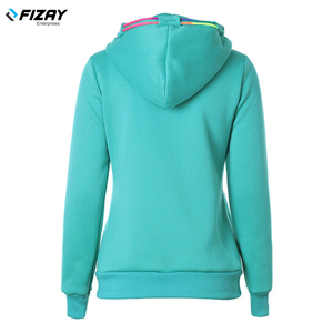 Sweat-shirt 100 coton pour femmes, Logo personnalisé, sweat-shirt surdimensionné, col ras du cou, robe à capuche imprimé, broderie, 2021, vêtements OEM - Product Image 2