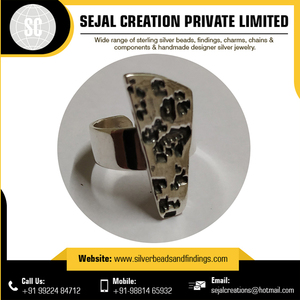 Nuevos anillos tribales de plata esterlina 925 de moda con ajuste de barra para boda y Aniversario - Product Image 6