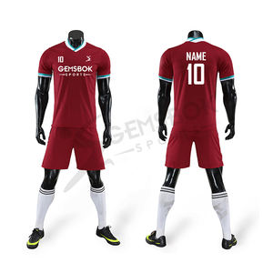 Conjuntos de camisetas de fútbol personalizadas para hombre, ropa transpirable ligera de alta calidad, uniforme de fútbol, venta al por mayor - Product Image 1