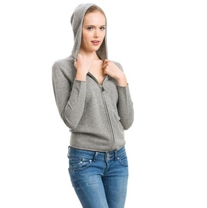 เสื้อฮู้ดซิปผู้หญิงแขนยาวน้ำหนักเบามีกระเป๋า - Product Image 5