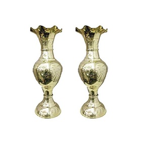 Brass Flower <b>Vase</b> Antique Golden Brass Flower <b>Vase</b> <b>Mini</b> for Decor Brass Plain Flower <b>Vase</b> - Product Image 1
