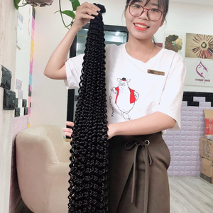 Extensiones de Cabello Humano Remy Virgen de Alta Calidad de 40 Pulgadas, Ondulado Liso Sedoso, Vietnamita, Camboyano, 9A, Trama Única - Product Image 1