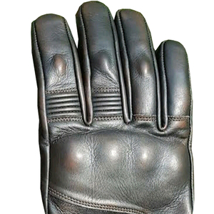 High Quality Keven Impex KI-005 Full Finger Breathable Unisex Cow Hide Leather Motorbike Gloves 2023 USA - Product Image 4