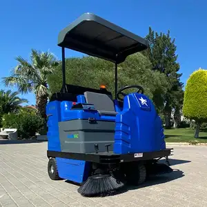 Mini Street Sweeper with Diesel and Electric