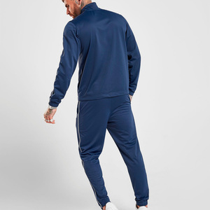 Survêtement de couleur bleue à la mode pour hommes, vêtements de course d'hiver pour hommes - Product Image 6