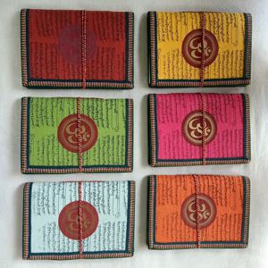 Carnets de notes à thème indien en papier fait à la main fabriqués à partir de papiers de chiffon en coton - Product Image 4