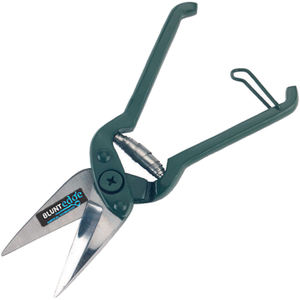 Cisailles à sabots pour moutons, cisailles à sabots réutilisables en acier inoxydable, lames dentelées tranchantes, couleurs bleu et vert - Product Image 2