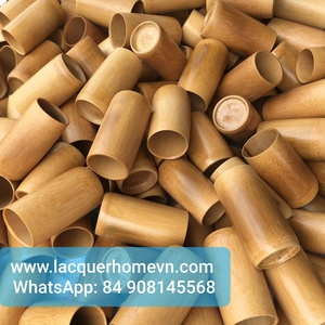 High Quality Vietnam Ecofriendly Hot Selling Handmade Bamboo Cup Wholesale, Vietnam Bamboo Cup - Product Image 2