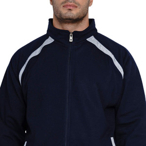 Chándal de calentamiento con cremallera completa para hombre personalizado de alta calidad Nuevo modelo de ropa deportiva cómoda y elegante - Product Image 5