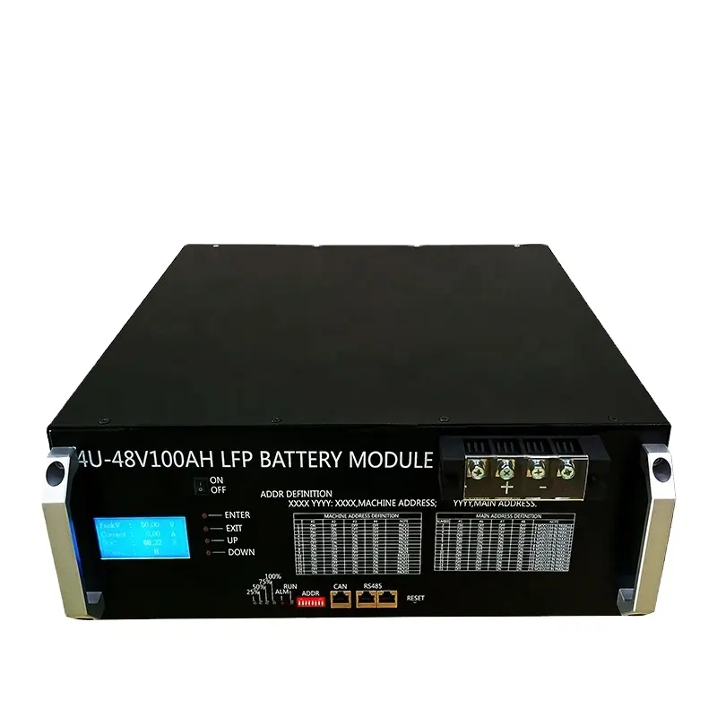 Batteria al litio di nuova progettazione 48V 100AH batterie al litio personalizzate con montaggio a parete
