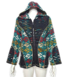 RAZORCUT FASHIONABLE PRINT BOHEMIAN LADIES HOODIE CSWJ 442 - Product Image 1