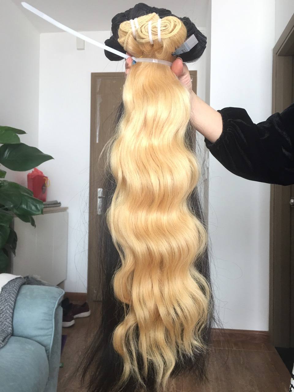 613สีบลอนด์