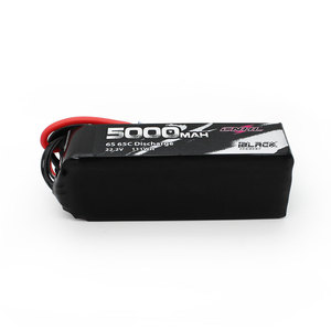 CNHL Baterai 5000MAh 22.2V 6S 65C, Baterai Lipo Hitam dengan Colokan EC5 untuk Pesawat Helikopter Edf Speedrun - Product Image 3