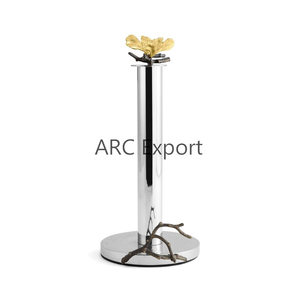 Luxury Kitchenware <b>Tissue</b> Napkin Holder Shiny Polished Gold <b>Color</b> Plated Metal Made Holder For Home and Dinner Table Decor - Product Image 6