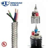 Cable Bx Armored Cable UL Listed 1569 MC Cable Copper Conductor THHN/THWN-2 Insulated 600V Armored Amoured Bx Metal Clad Cable