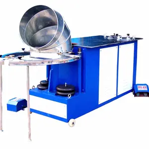 electric elbow making machine for round duct