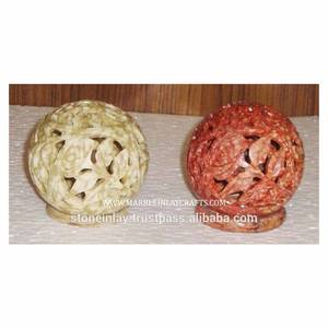 Lampes à bougies en pierre ollaire décoratives pour la maison, exclusives - Product Image 1