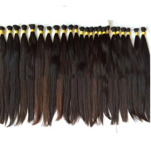 Precio de fábrica, cabello vietnamita a granel de doble estirado, cabello puro sin productos químicos, alta calidad, buen precio para la venta, cabello vietnamita crudo - Product Image 1