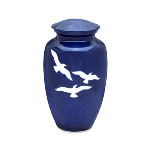 Adult Cremation <b>Urn</b> for Human Ashes <b>Large</b> Male Female Size 220 Cubic Inches Wholesale Burial Funeral Supplies - Product Image 1