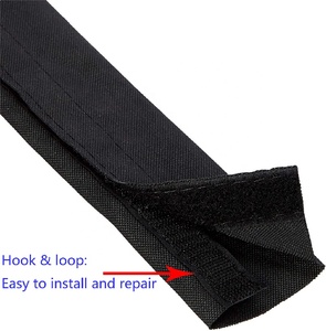 Dệt Lưới Split-Sleeve Dây Loom <span class=keywords><strong>Hook</strong></span> Và <span class=keywords><strong>Loop</strong></span> Nylon Nhanh Bọc Tay Áo Quản Lý Cáp - Product Image 2