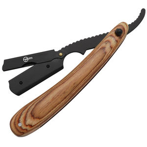 Maquinillas de afeitar Pro Classic de calidad superior, hoja única con mango de madera para cara, cuerpo, axilas, paquete de 3 - Product Image 6