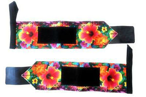 Muñequeras para levantamiento de pesas personalizadas para fitness, multicolores, transpirables, antideslizantes, soporte de mano unisex con logotipo personalizado - Product Image 4