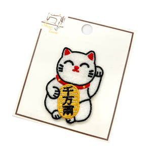 Fabricant de sac en tissu mignon décoration promotionnelle épingle à broder avec logo personnalisé - Product Image 4