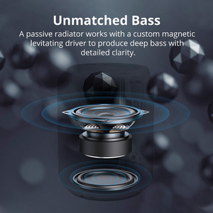 Tronsmart Element T6 Mini Blue Tooth 5.0ลำโพง360องศา Surround Deep Bass IPX6กันน้ำ24H เวลาเล่น-สีแดง - Product Image 6