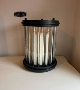 Maxlume ~ Solid Glass <b>Candle</b> Lantern <b>Sconce</b> Industrial Light Nautical - Product Image 1