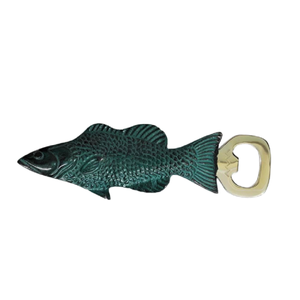 Haute Qualité En Métal Forgé À La Main Poisson Personnalisé Décapsuleur En Gros Moderne Argent Plaqué Bière Décapsuleur Décapsuleur De Vin - Product Image 3