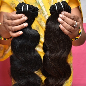 Unprocessed 100% Remy Natural color hair black women Bodywave Indian <b>Wigs</b> for Black Women Manufactures Human Hair Extensions - Product Image 4