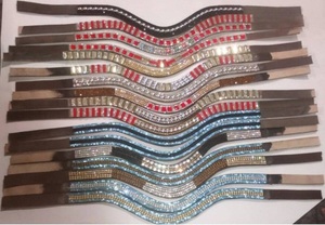 Quer vender couro multi cores canal vazio browbands em tamanho full cob Shetland dólar <span class=keywords><strong>3</strong></span> - Product Image 3