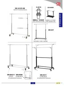 DR-69107 ironing assembly clothing display <b>drying</b> <b>rack</b> - Product Image 5