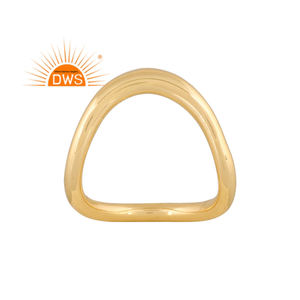 Último diseño hecho a mano diseño de onda anillo de banda para mujer joyería de moda para mujer regalo para ella - Product Image 1