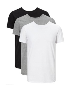 Camiseta de Cuello Redondo de Manga Corta para Hombre, Camiseta Personalizada de Algodón y Poliéster para Hombre OEM - Product Image 6