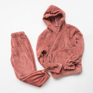 Sherpa-costumes d'hiver personnalisés pour femmes, couleur unie, usine - Product Image 1