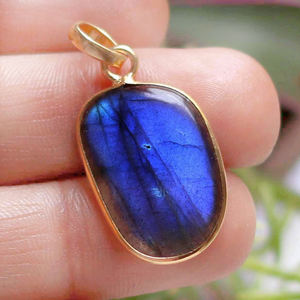 Lustres pendentif lumières moderne labradorite sous-verres malachite pendentif or pendentifs en pierre naturelle collier africain - Product Image 5