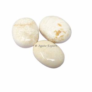 Piedras de Palma Scolecite con Feng Shui y estilos de amor símbolo grabado de ágata tallada para decoración y mejora espiritual - Product Image 1