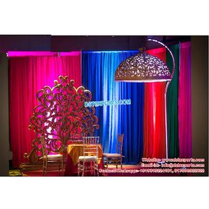 Ideas y Accesorios para Decoración de Lugares de Boda, Accesorios de Fibra para Decoración de Escenarios de Mehndi, Ideas Creativas de Decoración Preboda, Venta al por Mayor en EE. UU. - Product Image 1