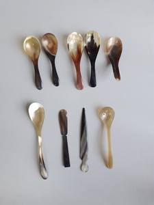 Cuchara y plato de cuerno de Vietnam - Product Image 4