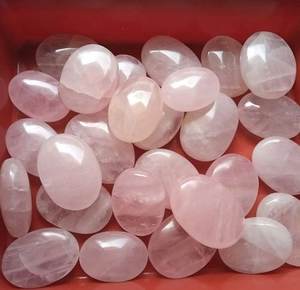 Pierre de palmier en quartz Rose de meilleure qualité, vente en gros, pierre précieuse de guérison naturelle, pierre de palmier en quartz Rose pour décoration - Product Image 3