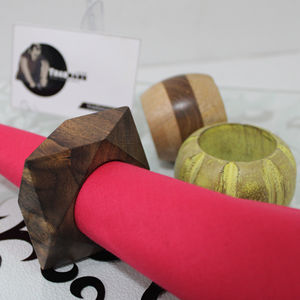 Anneaux de serviette de table et porte-serviettes anneaux pour la décoration de table lors des mariages et des fêtes fabricant de ronds de serviette Tradnary India - Product Image 1